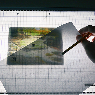 【A1透明切割墊】 格線 格點印刷 台灣製 墊板