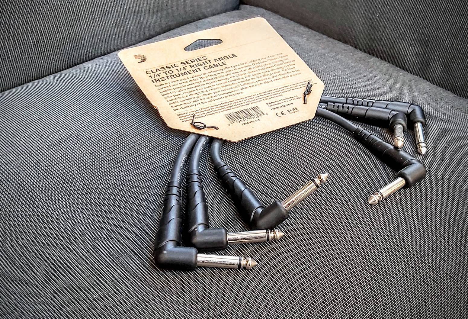 Planet Waves 彎頭 0.5呎 3條/組 PW-CGTP-305 短導線