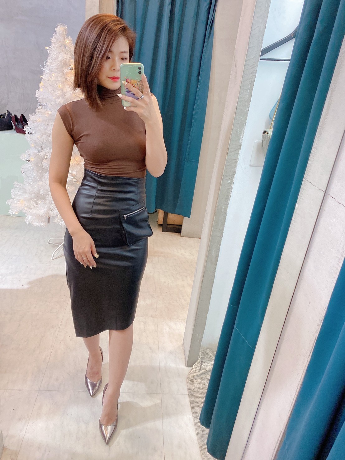 高領萊卡棉 超舒服上衣 (多色)