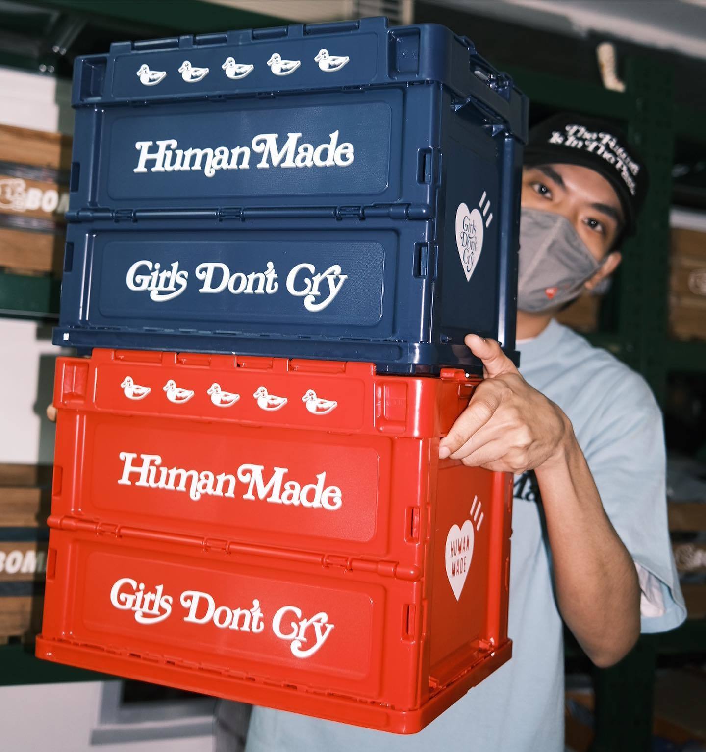 HUMAN MADE CONTAINER 20L GDC コンテナ RED 新品 - ケース/ボックス