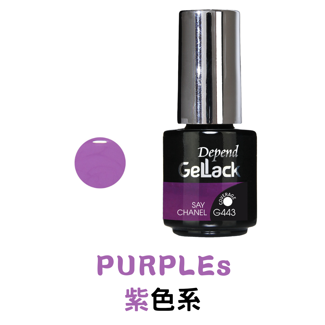gellack,purple