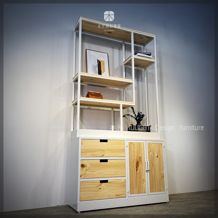 實木多功能抽屜展示櫃|可訂製