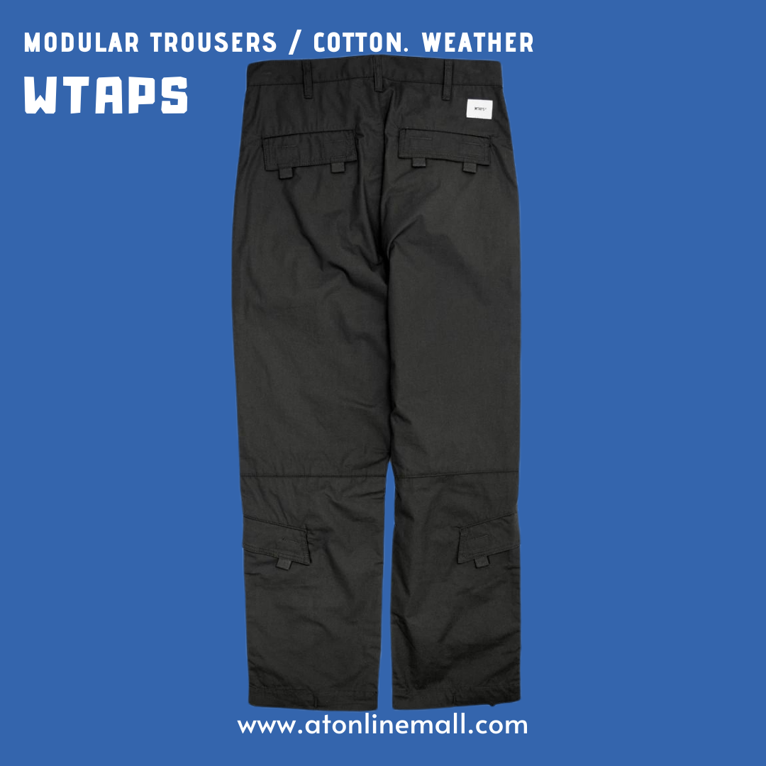 WTAPS MODULAR TROUSERS / COTTON. WEATHER【202BRDT