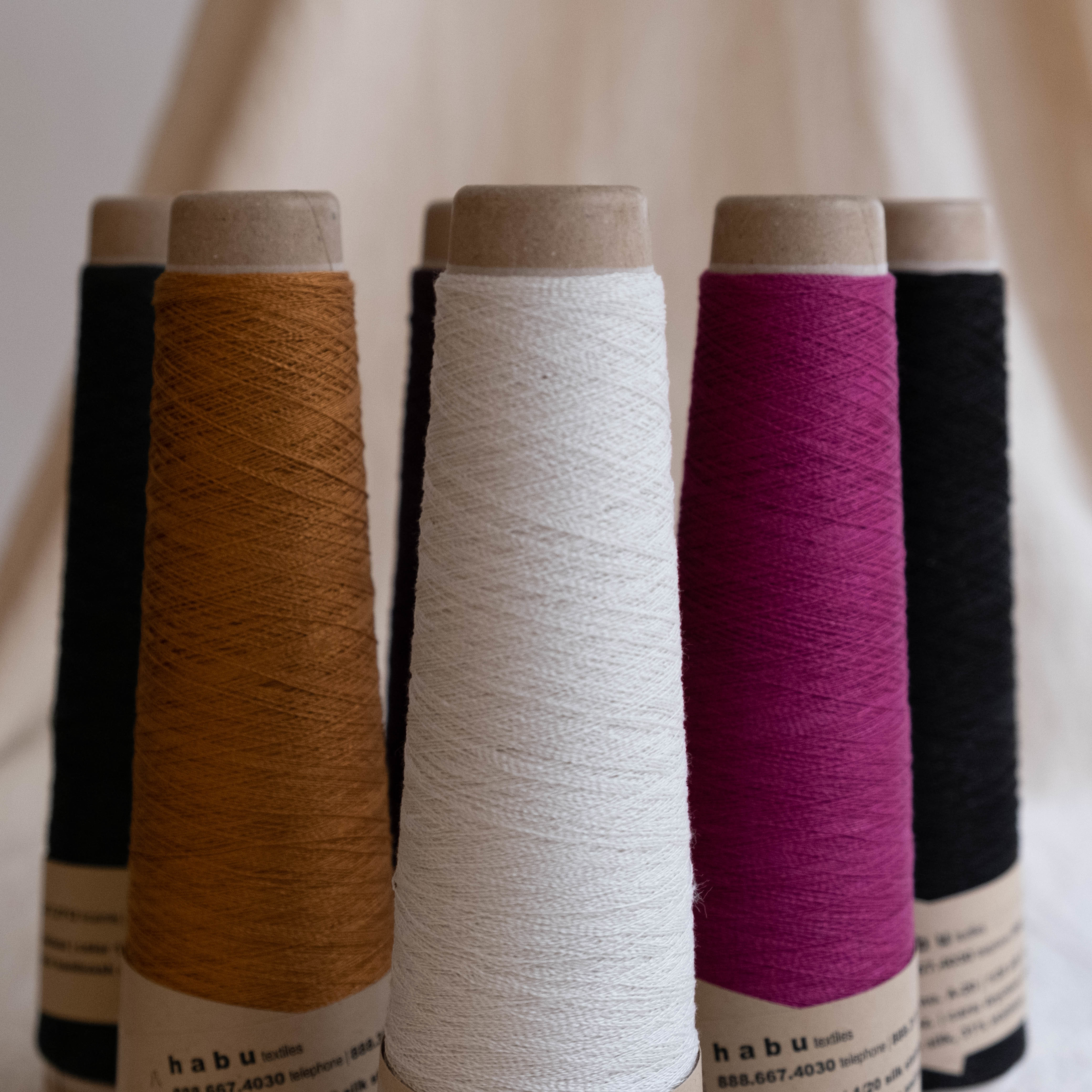 A-20 Silk Stainless - Habu Textiles