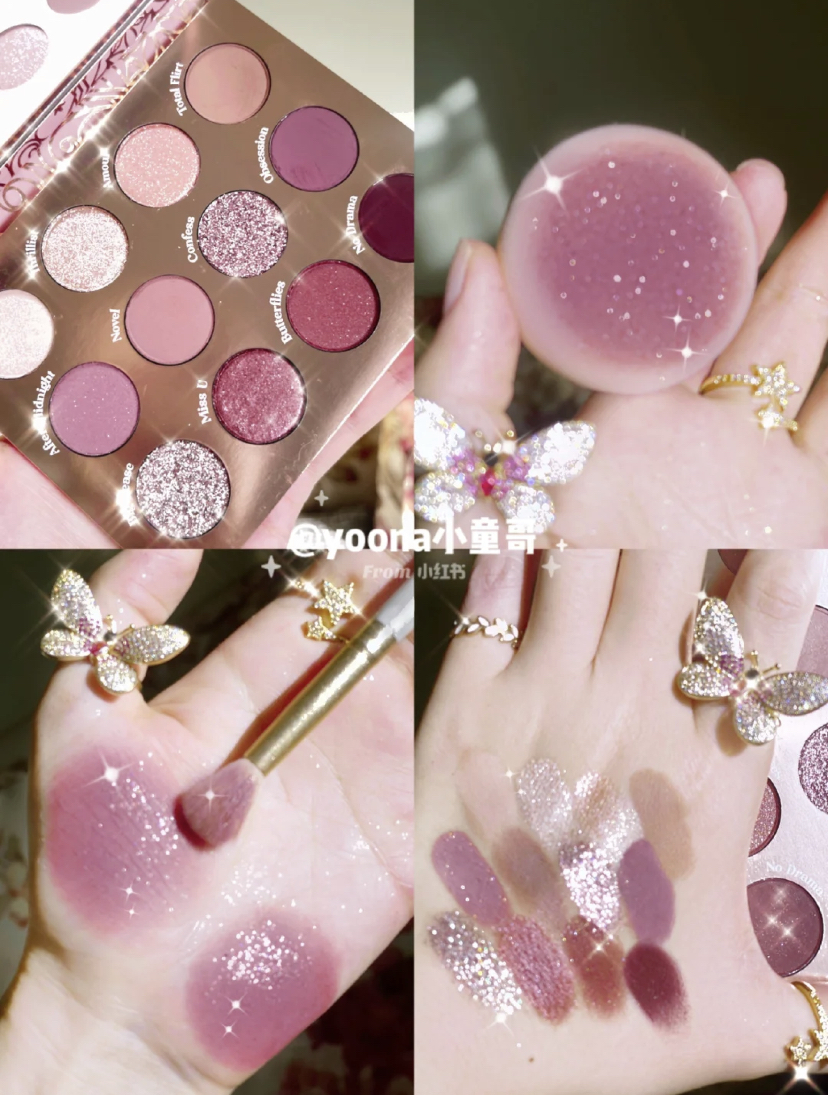 Colourpop - Menage a Muah ☃️ 聖誕限定12色眼影盤