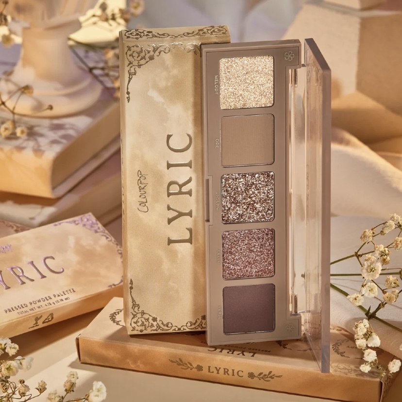 Colourpop - Lyric 5色眼影盤