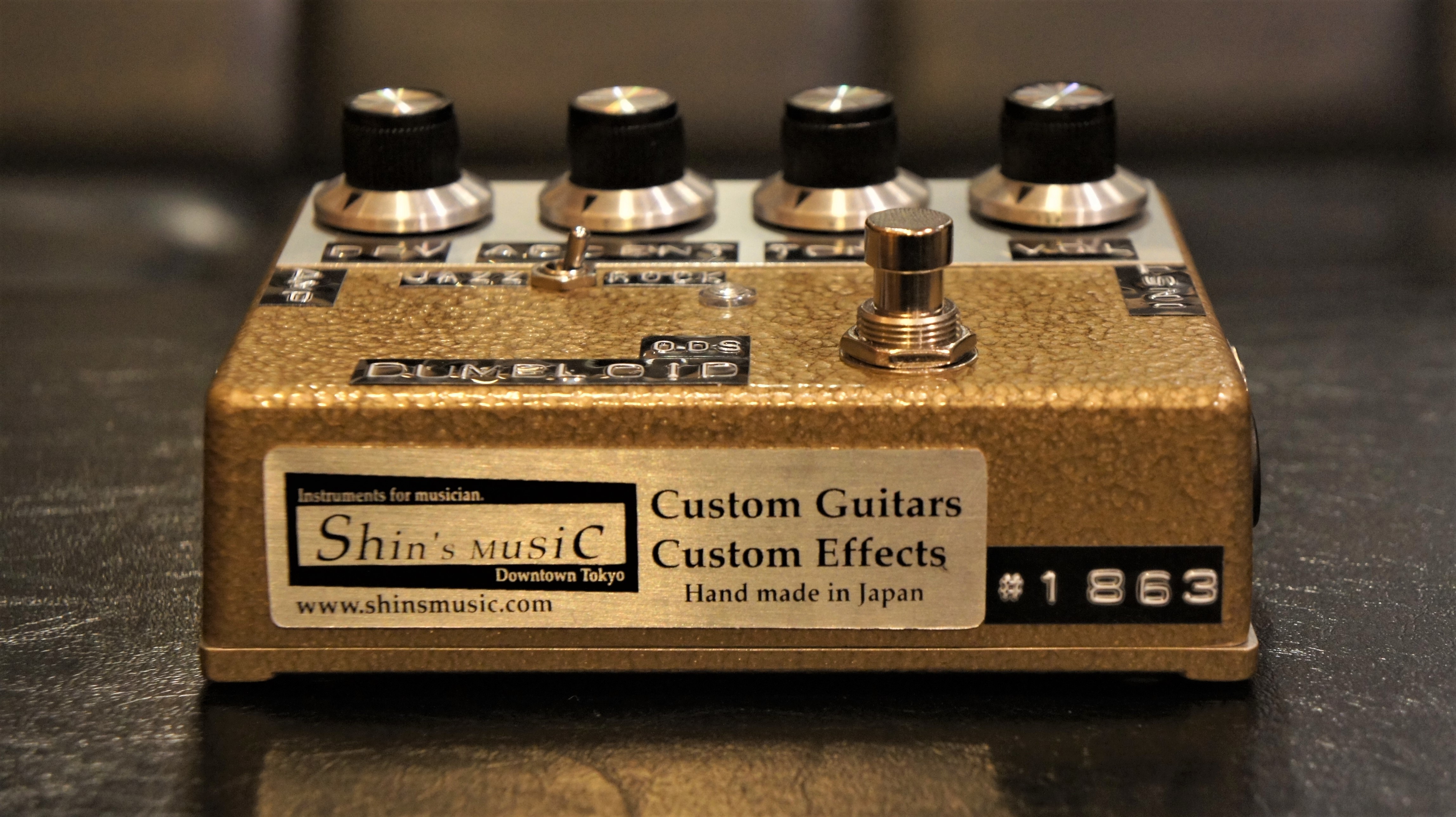 育典樂器| Shin's Music Dumbloid ODS 手工破音效果器