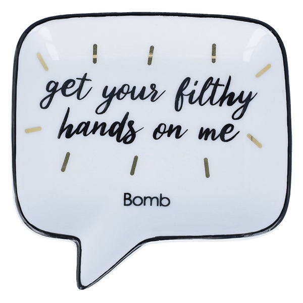 【Bomb】Get Your Filthy Hands On Me Soap Dish