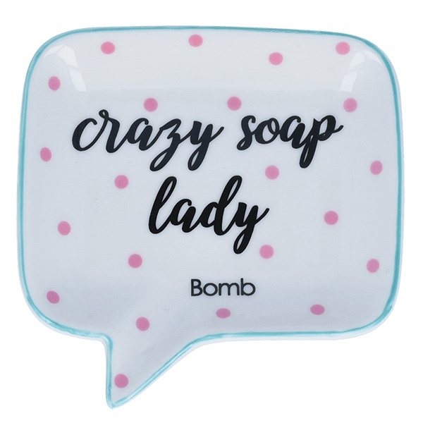 【Bomb】Crazy Soap Lady Soap Dish