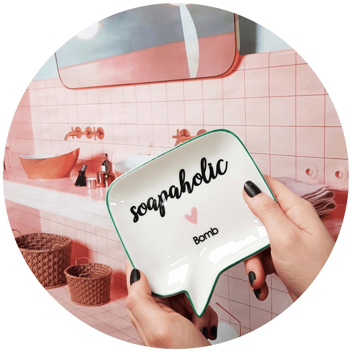 【Bomb】Soapaholic Soap Dish