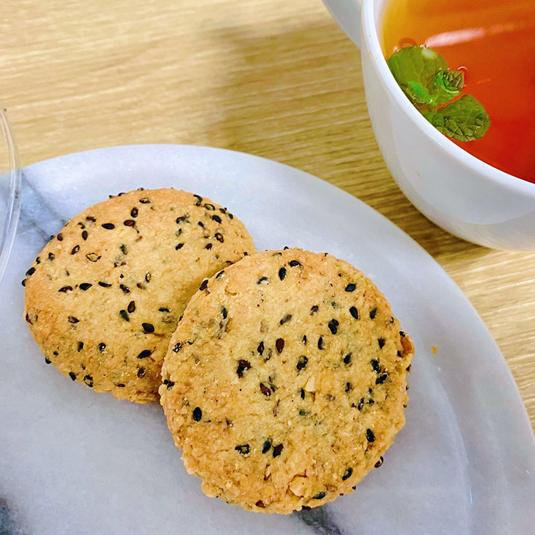 手作餅乾-芝麻杏仁餅乾