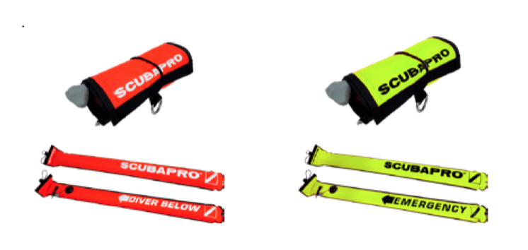 ★Scubapro   1.4M浮力袋 SEALED MARKER BUOY＠40.312