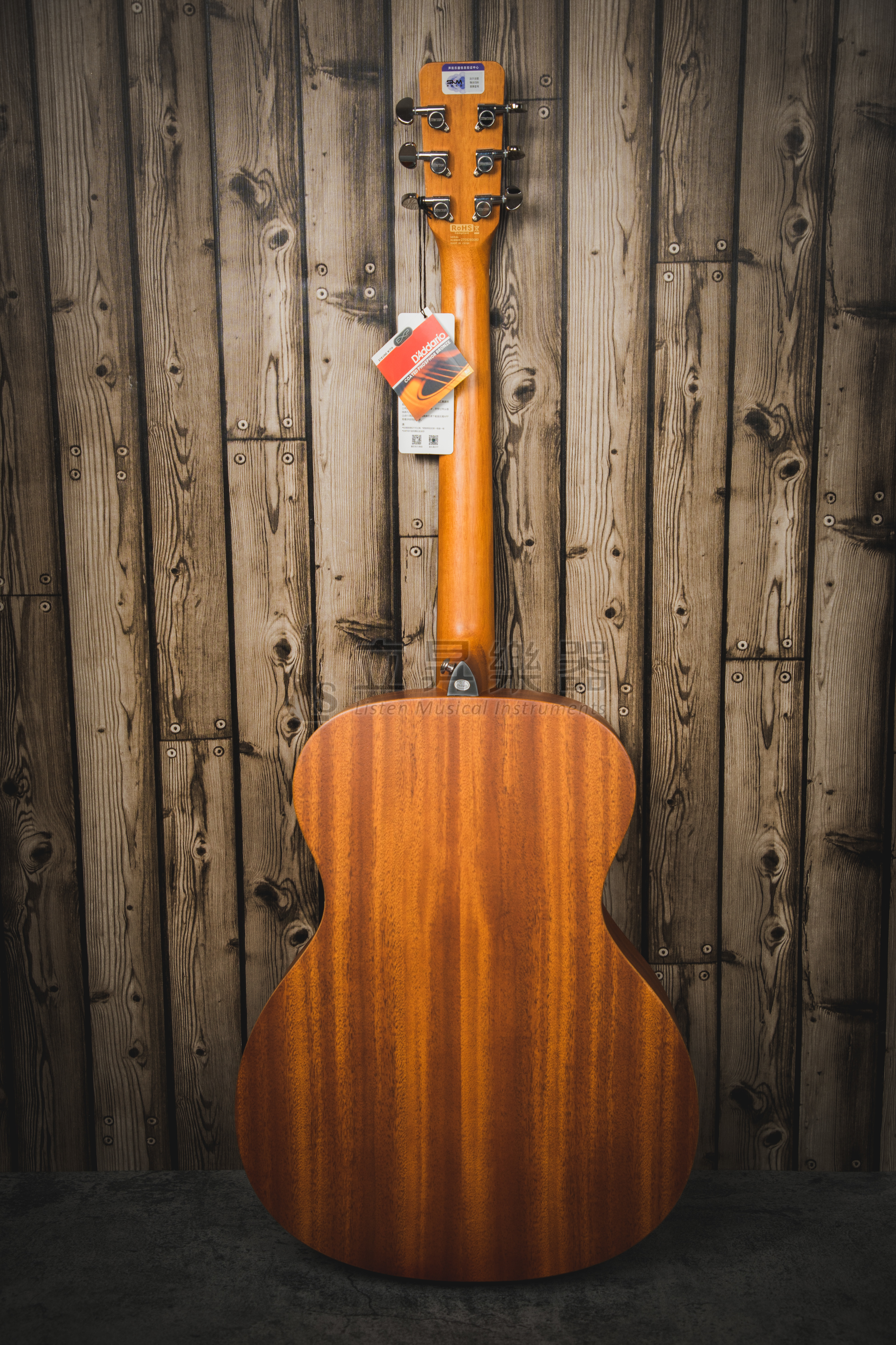 Starsun STARSUN S1SOM 木吉他 雲杉面單 番茄炒蛋色 (附原廠15mm厚袋) 第 3 張圖片｜三峽吉他 / Bass