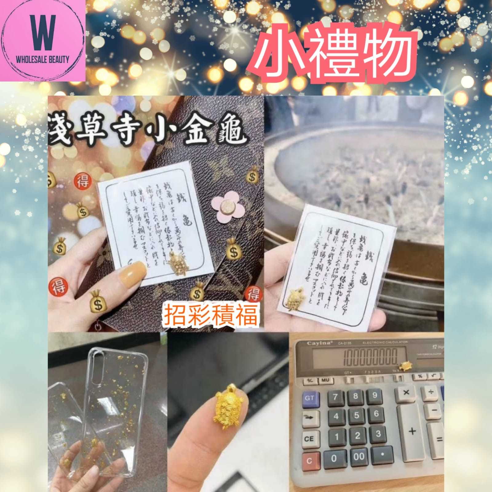 小禮物 淺草寺健康御守招福小金龜