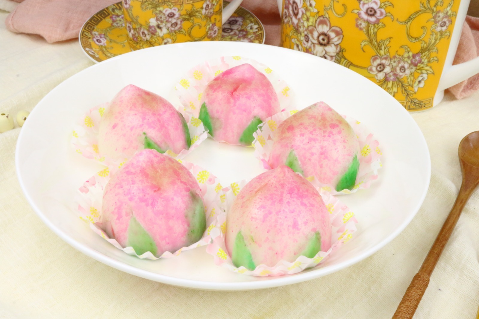 軟餐壽桃包 (每份2個)