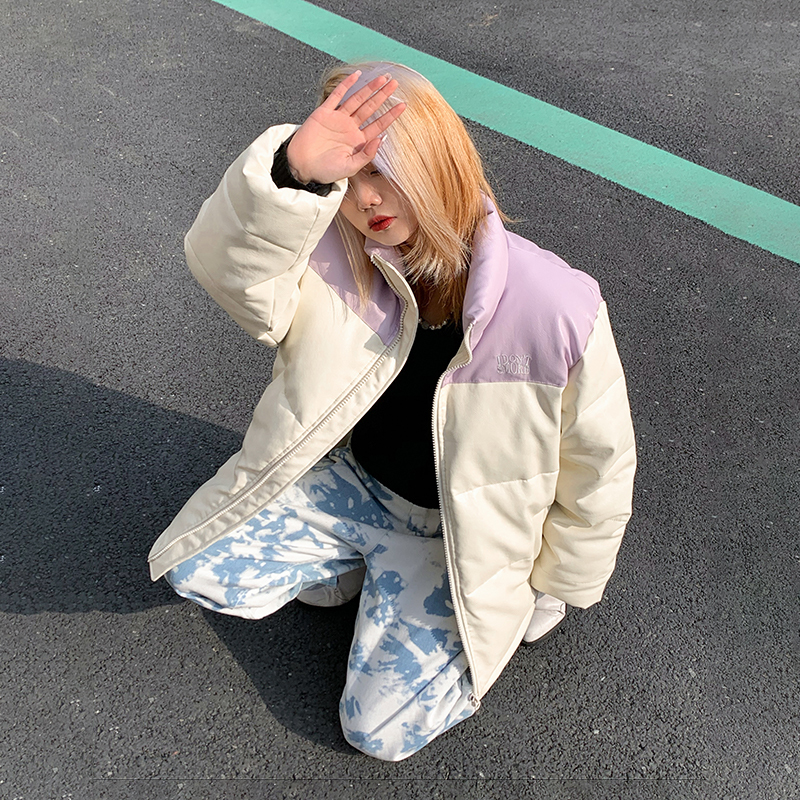 I DON‘T SMOKE 橘色 潑墨 羊羔絨 帽T DONSMOKE Don’t Smoke