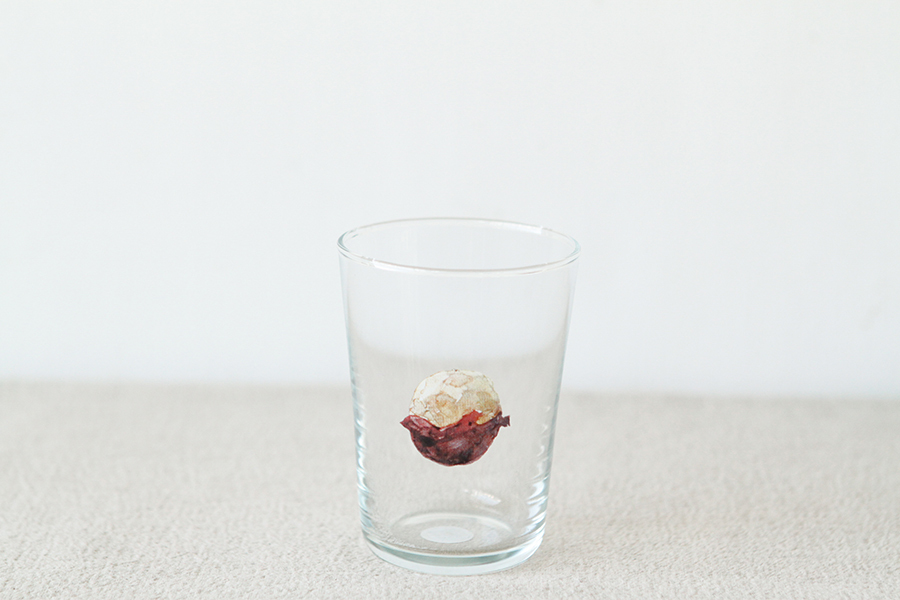 +t企劃-水果玻璃杯-葡萄半顆