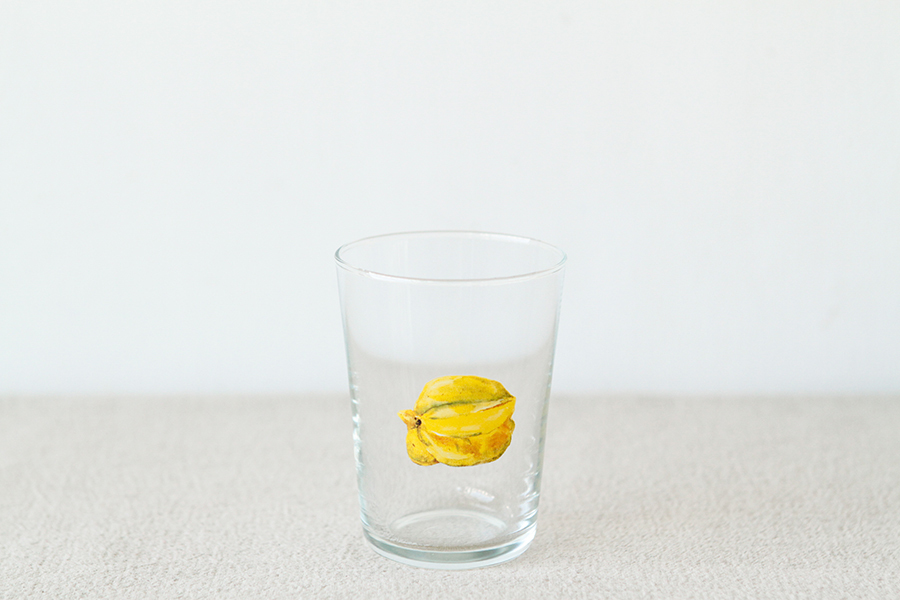 +t企劃-水果玻璃杯-楊桃整顆