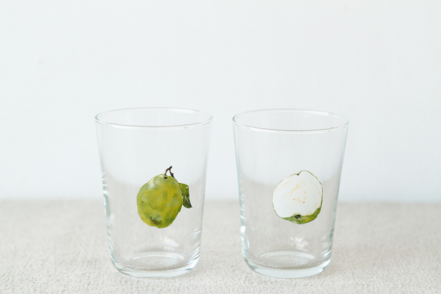 +t企劃-水果玻璃杯-芭樂整顆