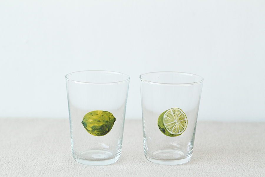 +t企劃-水果玻璃杯-檸檬整顆