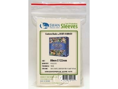 Swan Card Sleeve 80X122MM