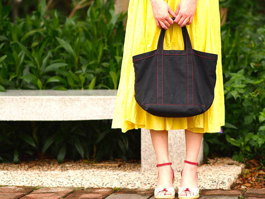 +t企劃-小器托特包/中/黑