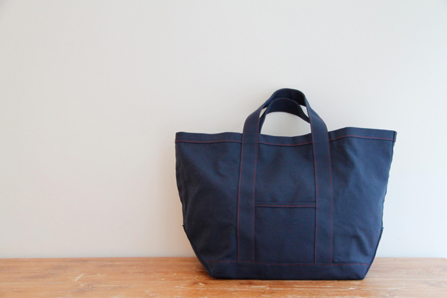 +t企劃-小器托特包/大/藍