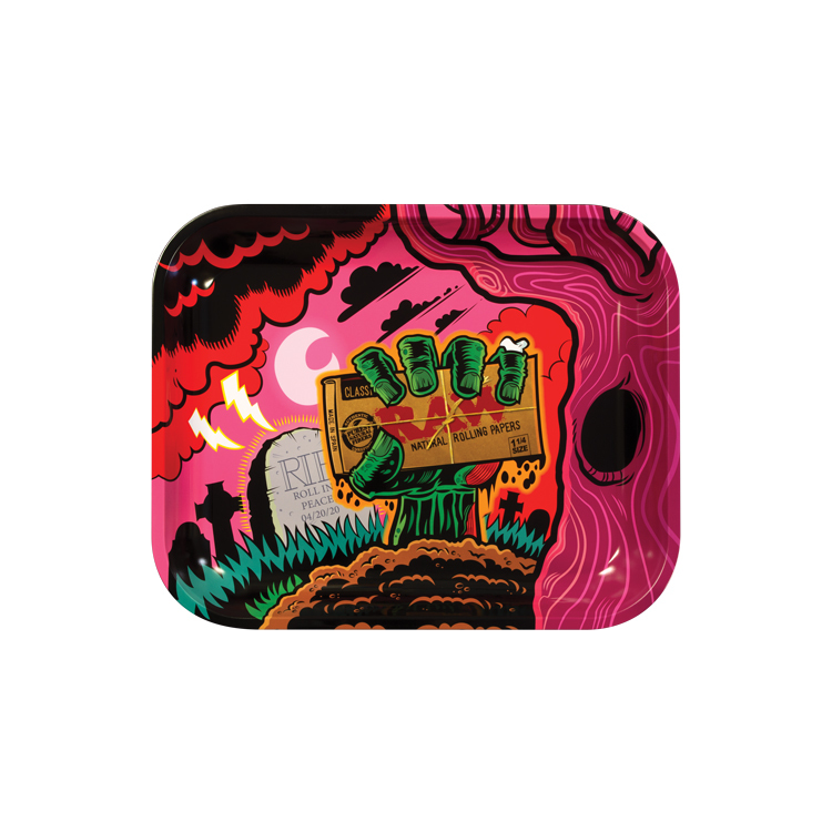 🇪🇸RAW - Large Zombie Metal Tray 捲煙盤