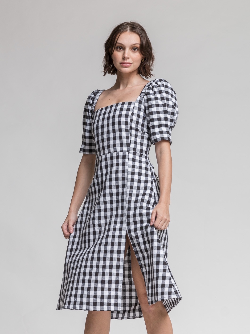 Cady Dress - Gingham