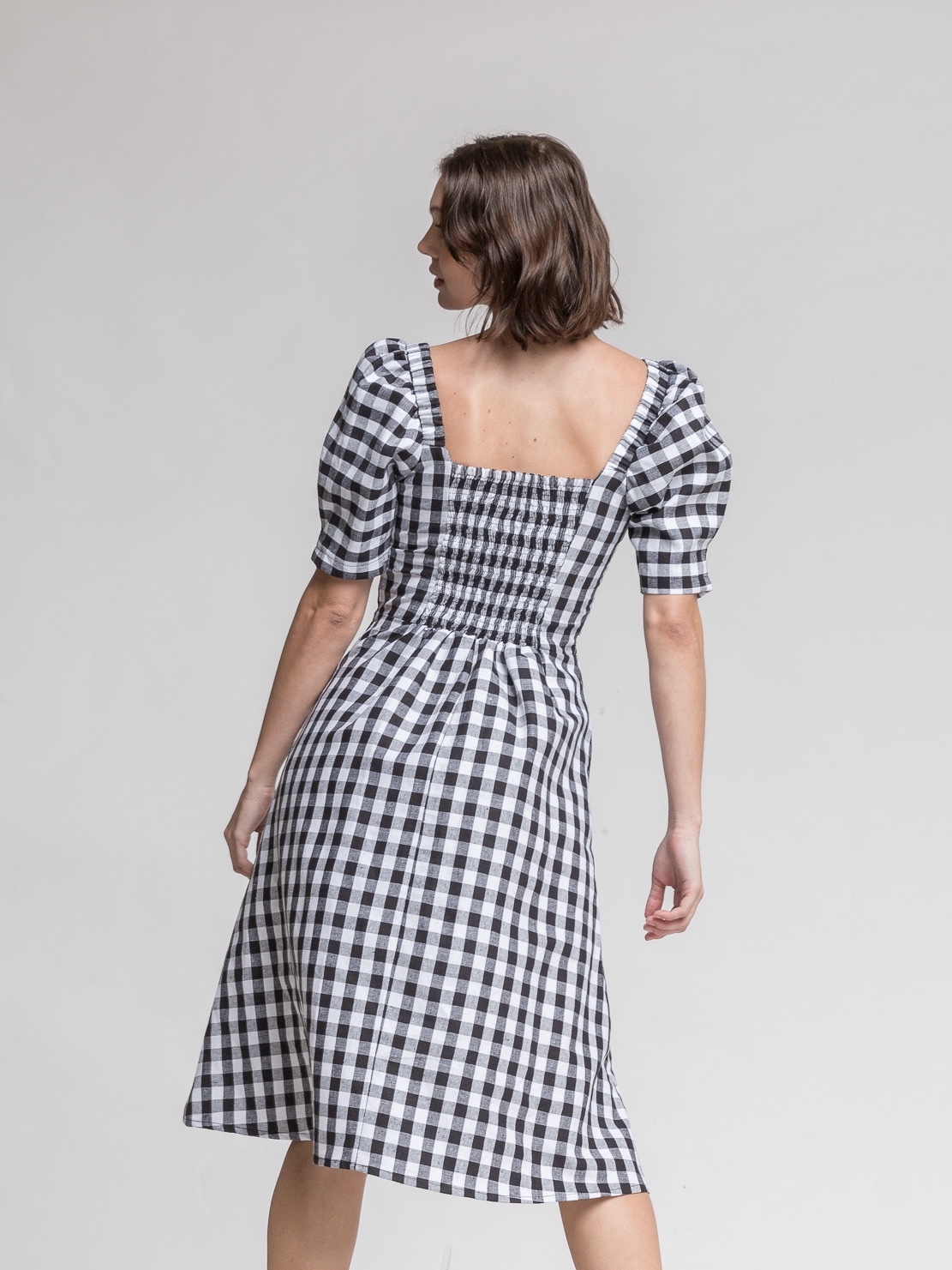 Cady Dress - Gingham