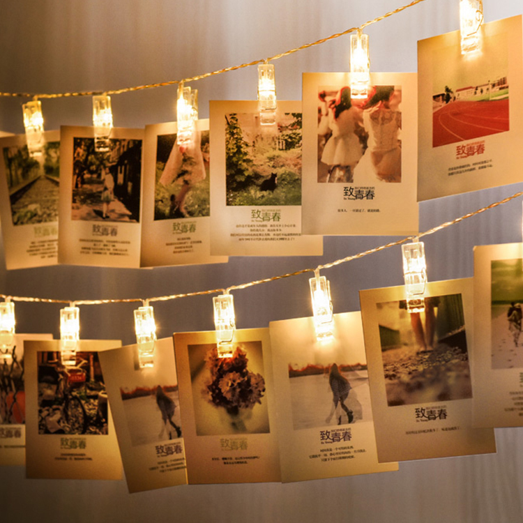 燈飾系列丨LED照片燈夾