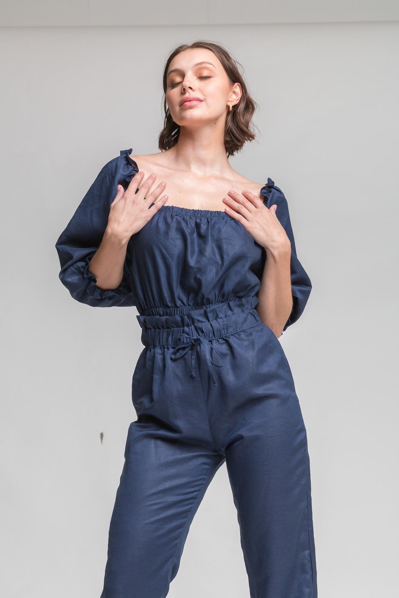 Audrey Top - Navy