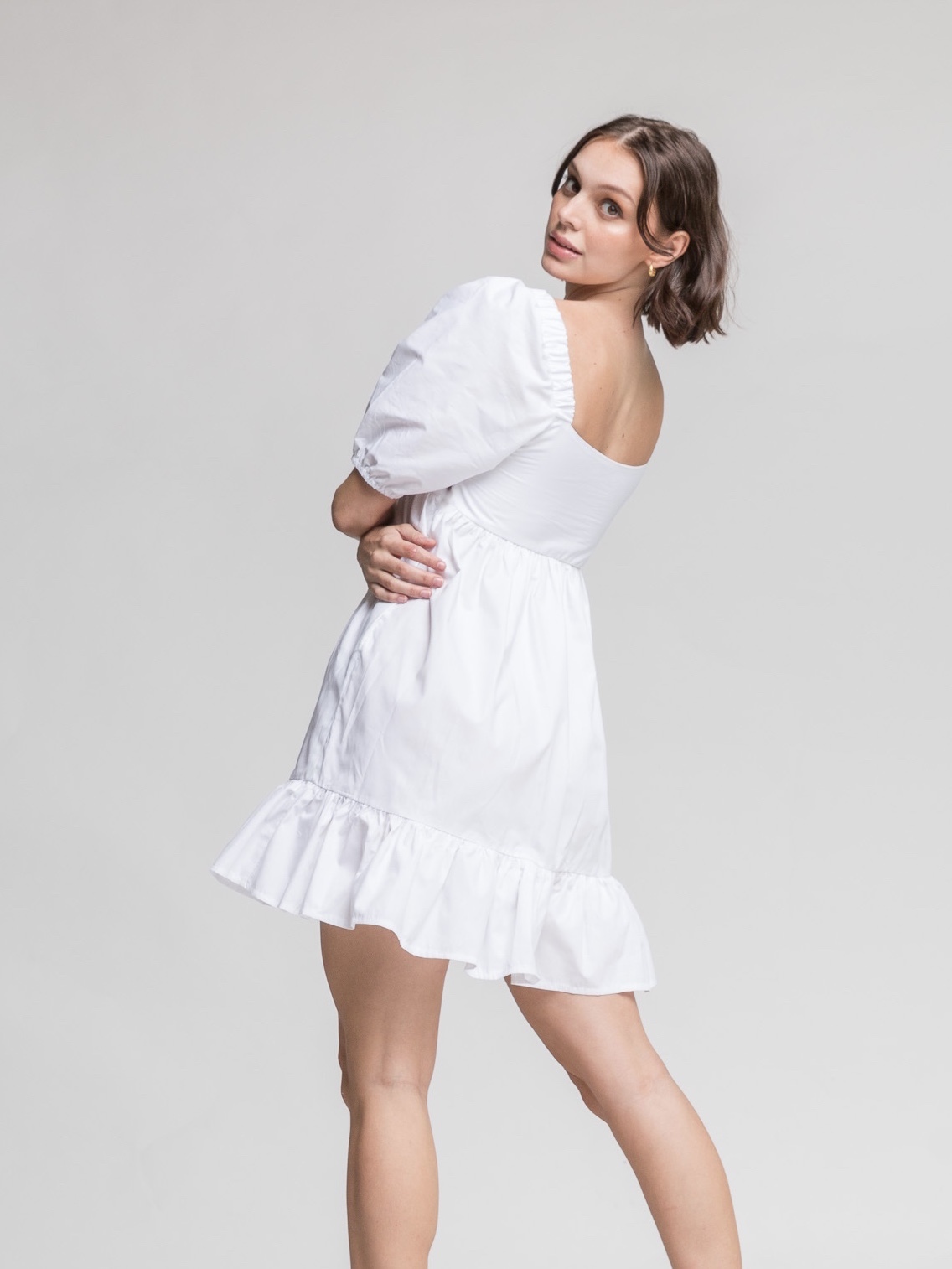 Delaney Dress - White