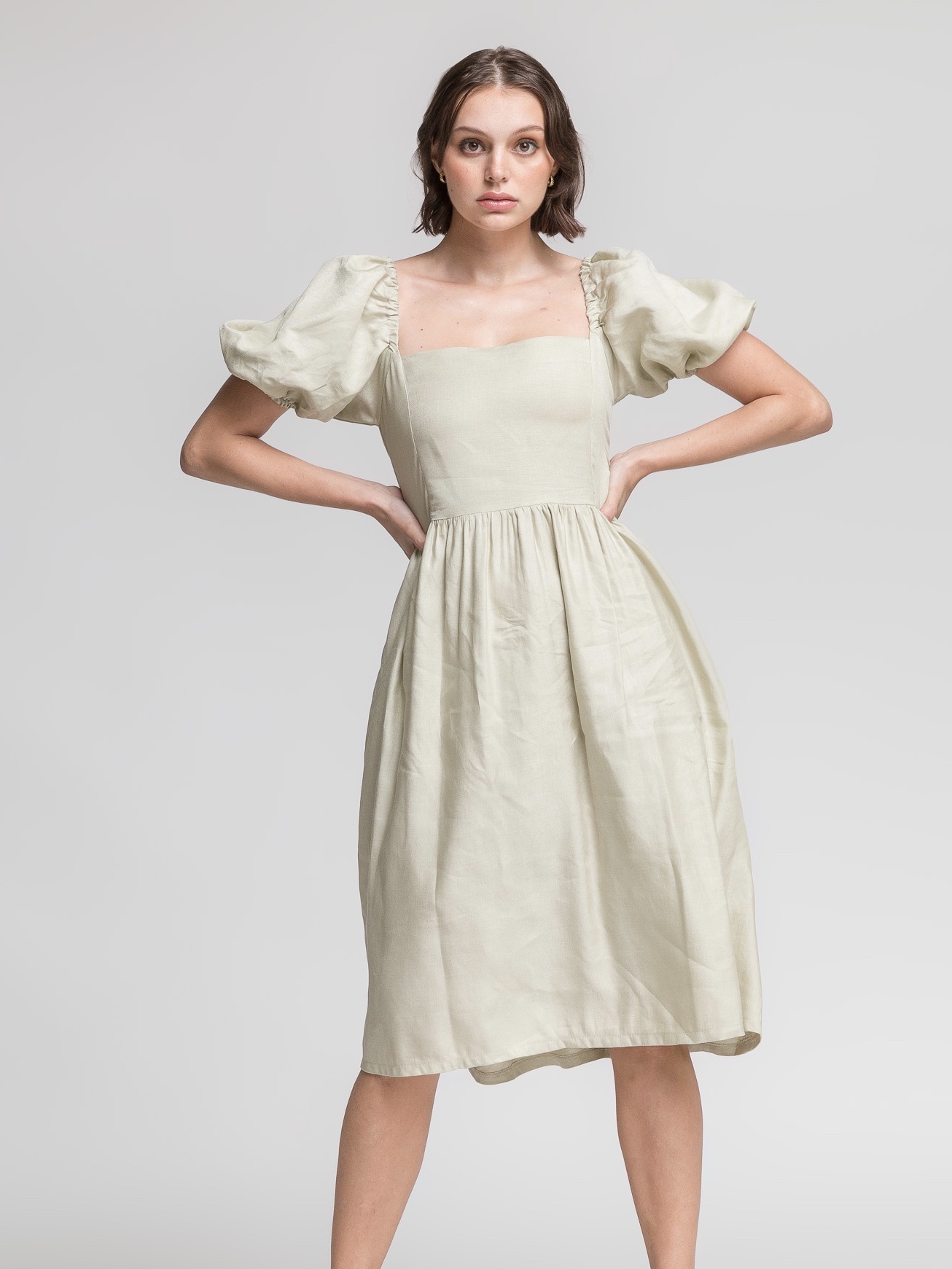 Grace Dress - Sage