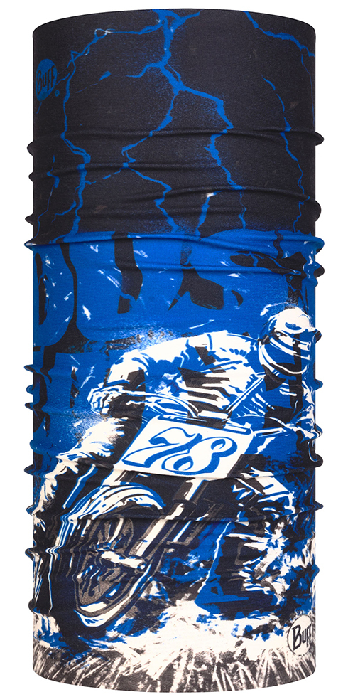 BUFF ORIGINAL RACER-BLUE 勁馳藍 魔術頭巾 吸濕排汗