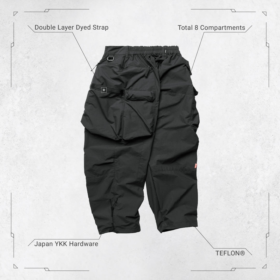 iP-R02G “TRAILOR” MSP Cargo Pants - Asphalt