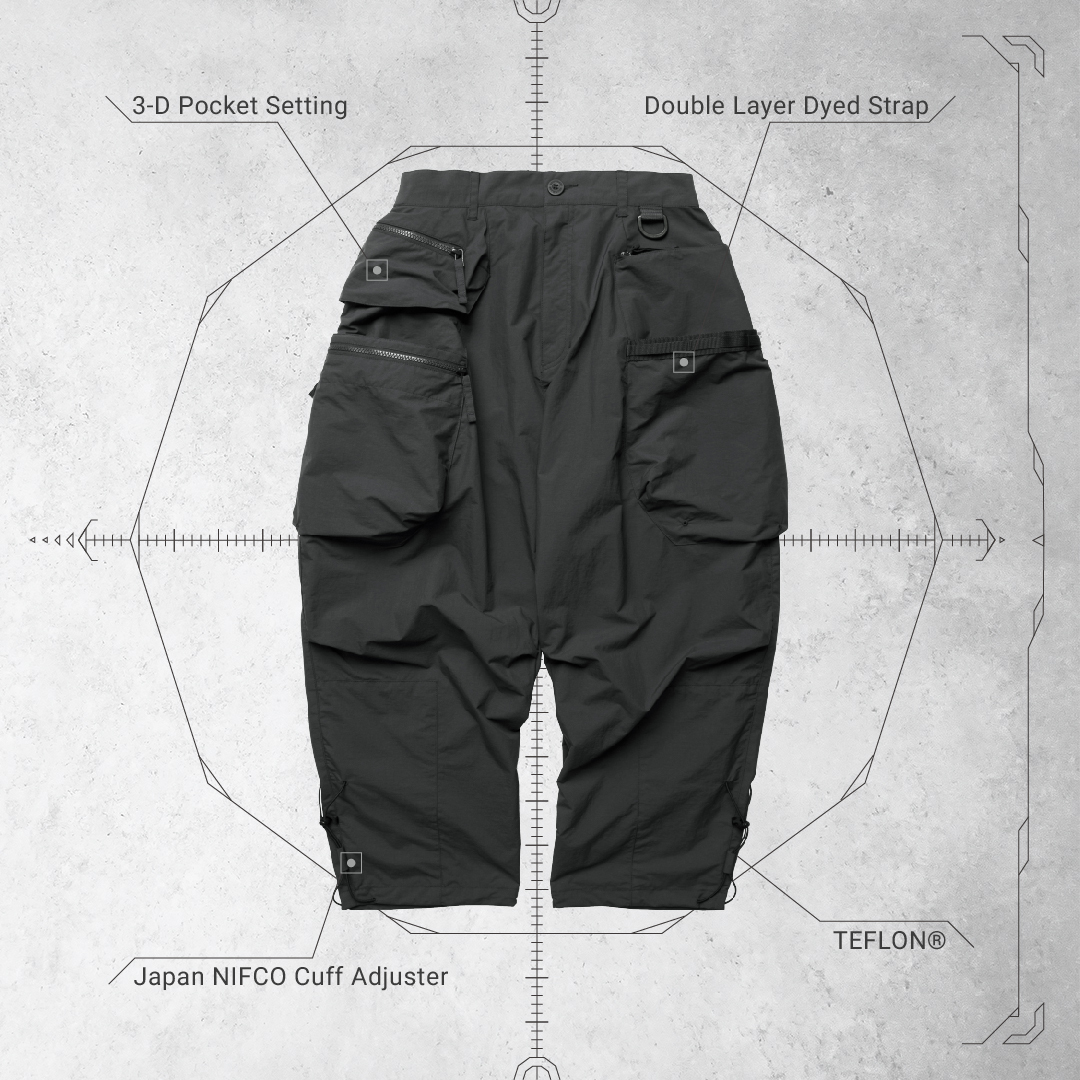 GOOPiMADE - MP-03B “CARTRIDGE“ SLACK-CARGO PANTS - SHINKIROU1.0