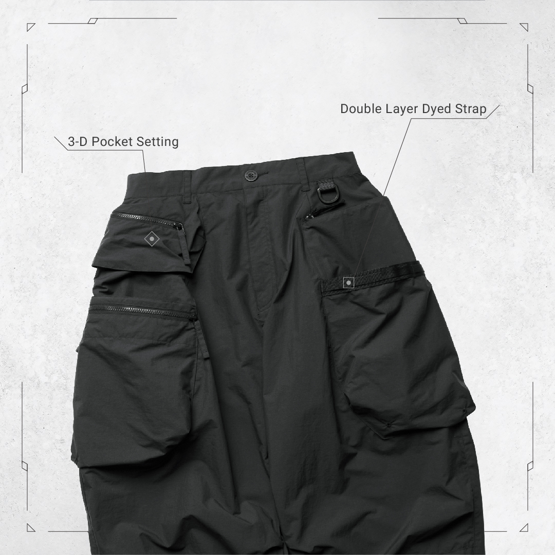 GOOPiMADE MT-03 / iP-R02G Pants 2本セット GOOPiMADE - “MT-03” WIDE CARGO PANTS - SHINKIROU1.0