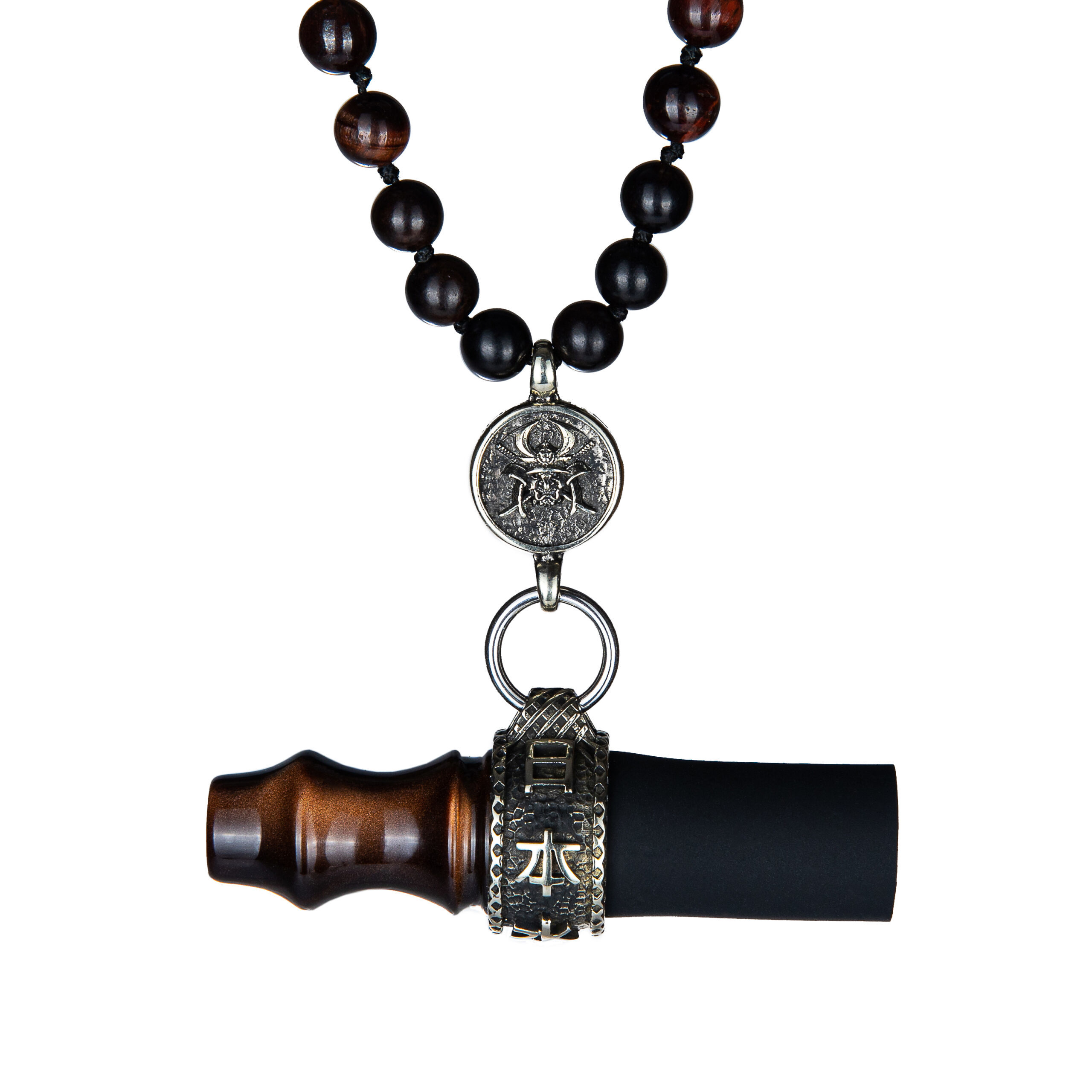 Japona Mouth Tip Samurai Beads Brown