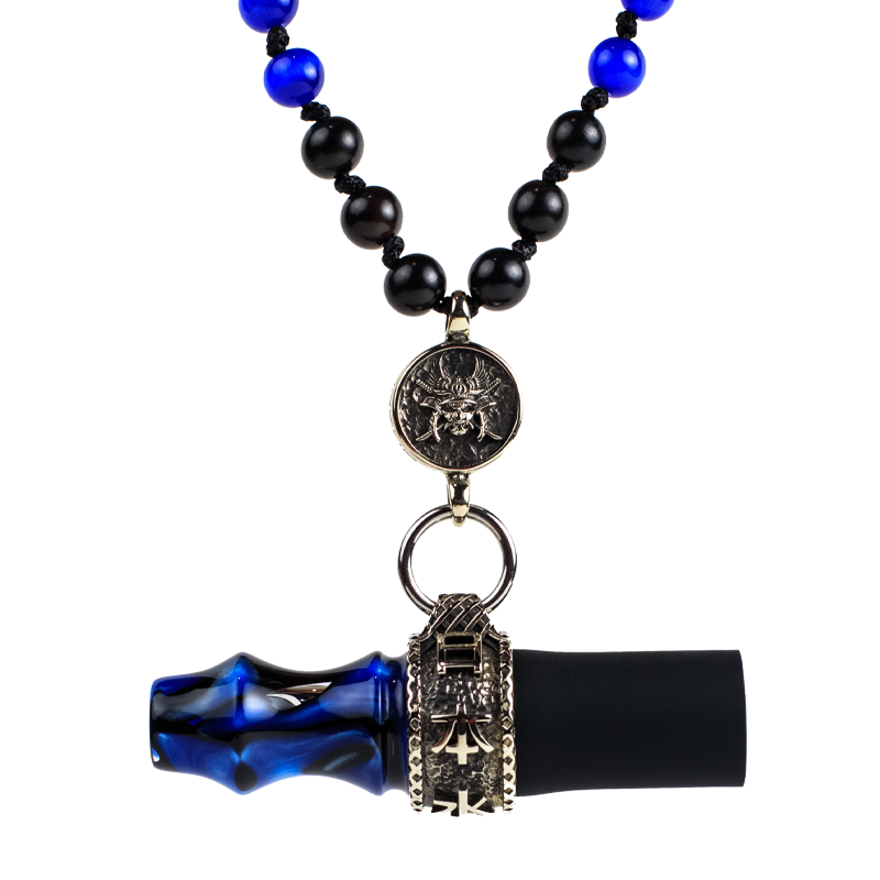 Japona Mouth Tip Samurai Beads Blue