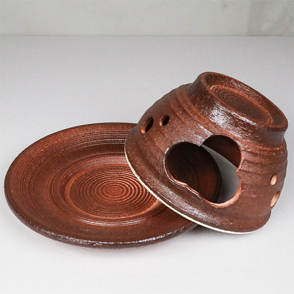 【益子燒】天目吹 茶香爐