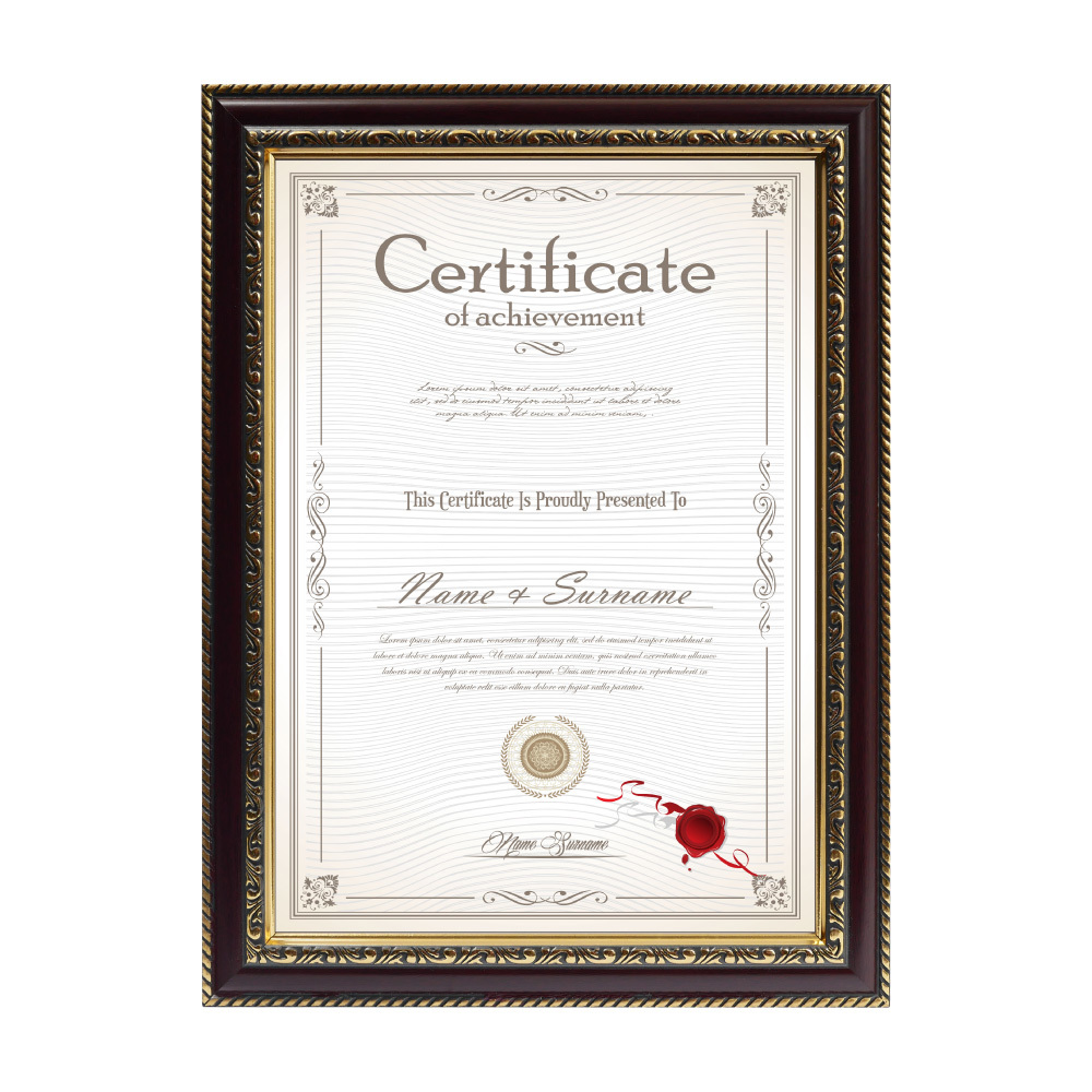 A4 獎狀證書相框 - 經典款
