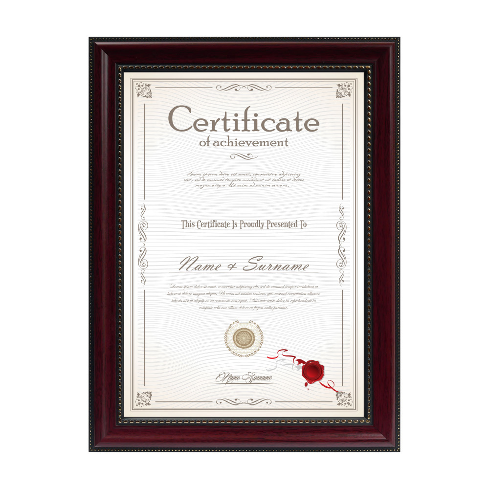 A4 獎狀證書相框 - 標準款