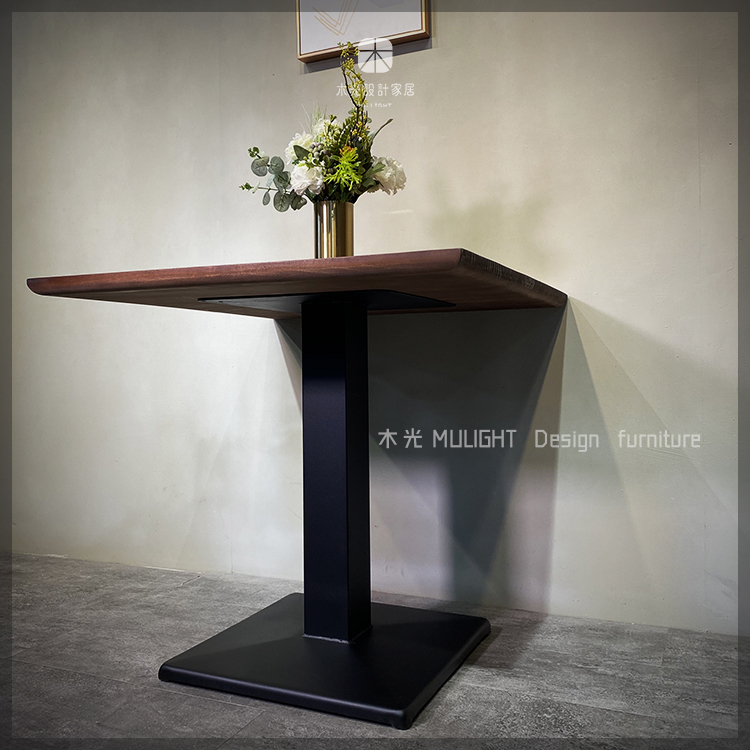 台灣製-經典工業風商用方桌|可訂製