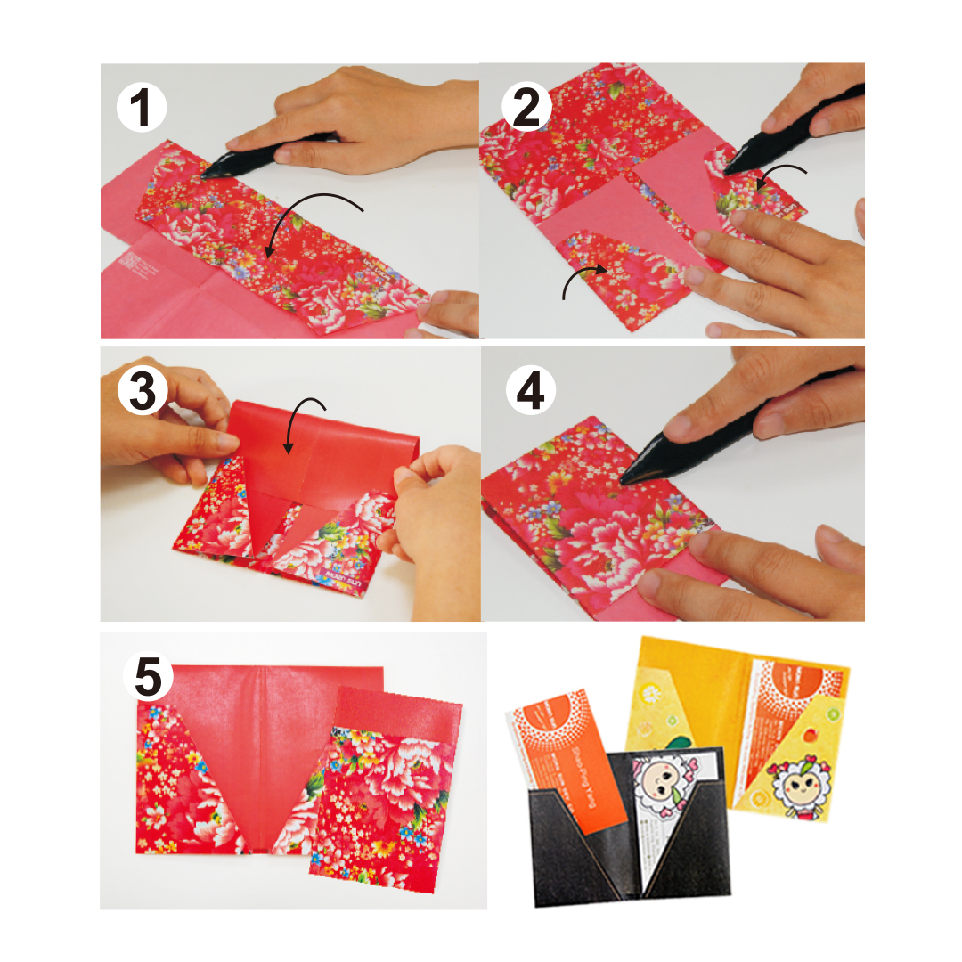 【防潑水紙名片夾材料包】(6張一組) 贈1款摺紙棒(款式隨機)  DIY手作 名片夾 名片收納