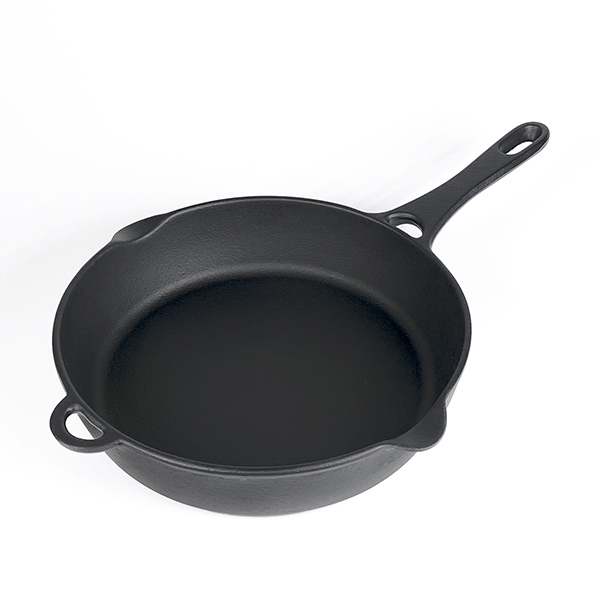 【岩鑄】鑄鐵平底鍋-21cm