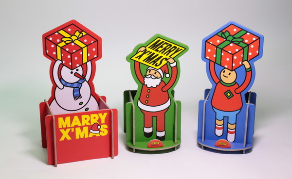 舉牌小人置物架1代$99