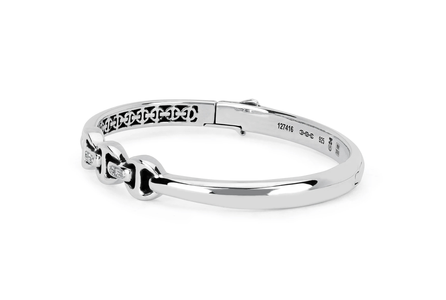 SIRKLE BRACELET WITH DIAMOND BRIDGES