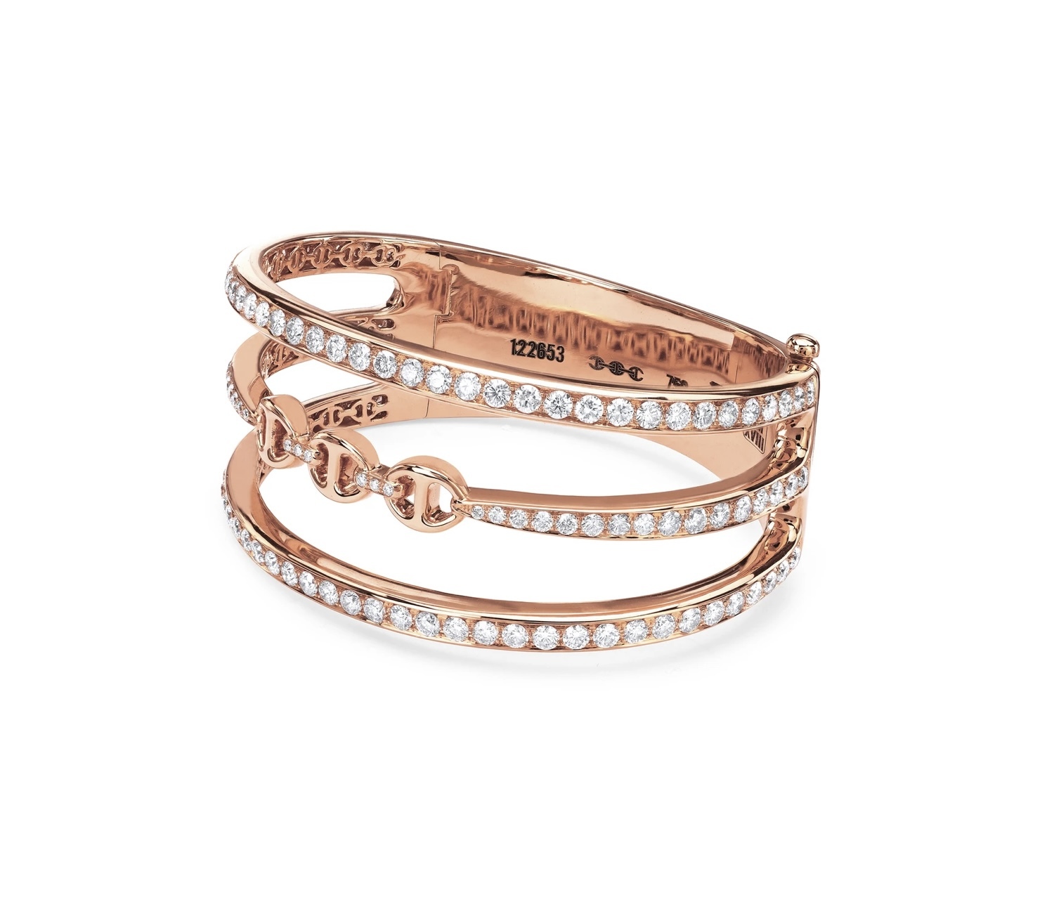 <Pre-order> Asset Cuff with Diamonds