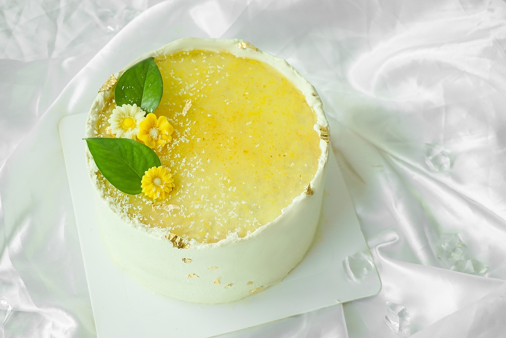 鐵觀音柚子奶油蛋糕